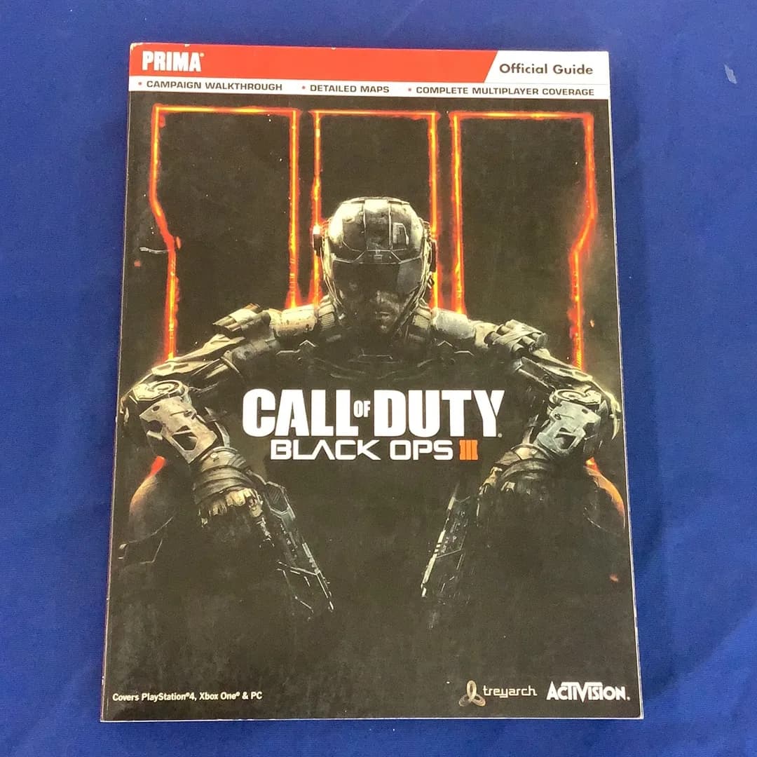 Prima Official Strategy Guide Call of Duty Black Ops III